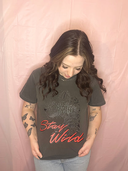 Stay Wild Retro Graphic Tee