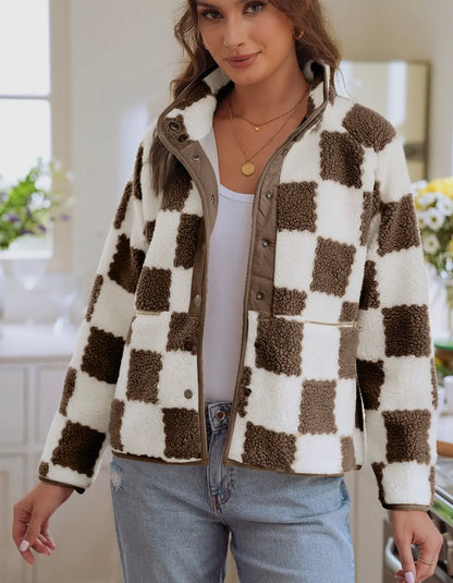 Chocolate Sherpa Jacket